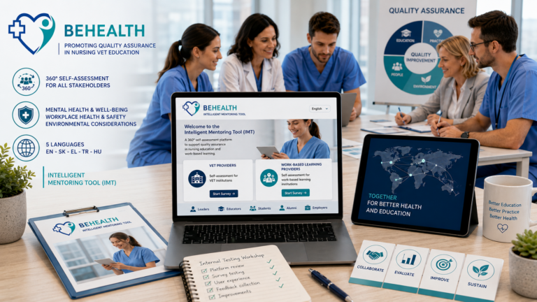 Elindult a BEHEALTH Intelligens Mentorálási Eszköz belső tesztelése