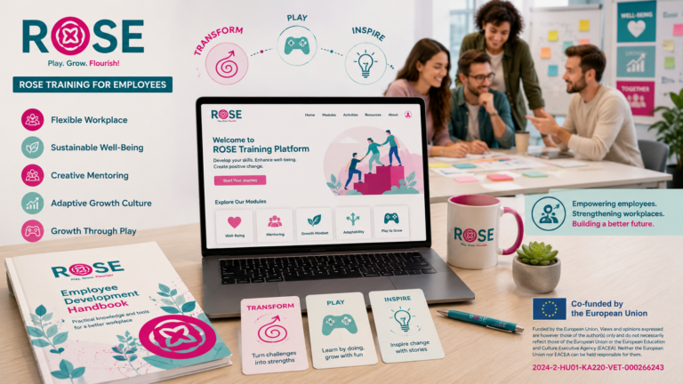 Megjelent a ROSE projekt munkavállalói tréninget bemutató infografikája